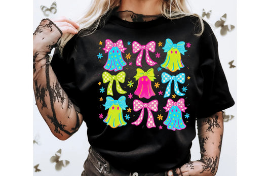 Neon Ghost w/ Bows